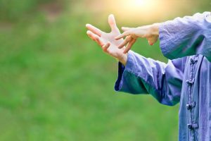 Tai chi is a form of exercise from China that utilizes slow movements to enhance muscle strength, improve flexibility and balance. 