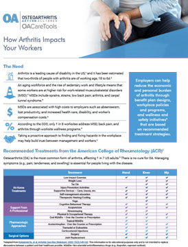 How Arthritis Impacts your Workers