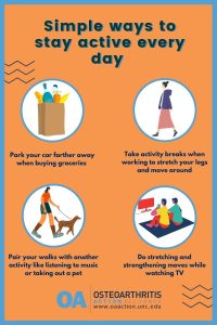 Simple ways to stay active every day